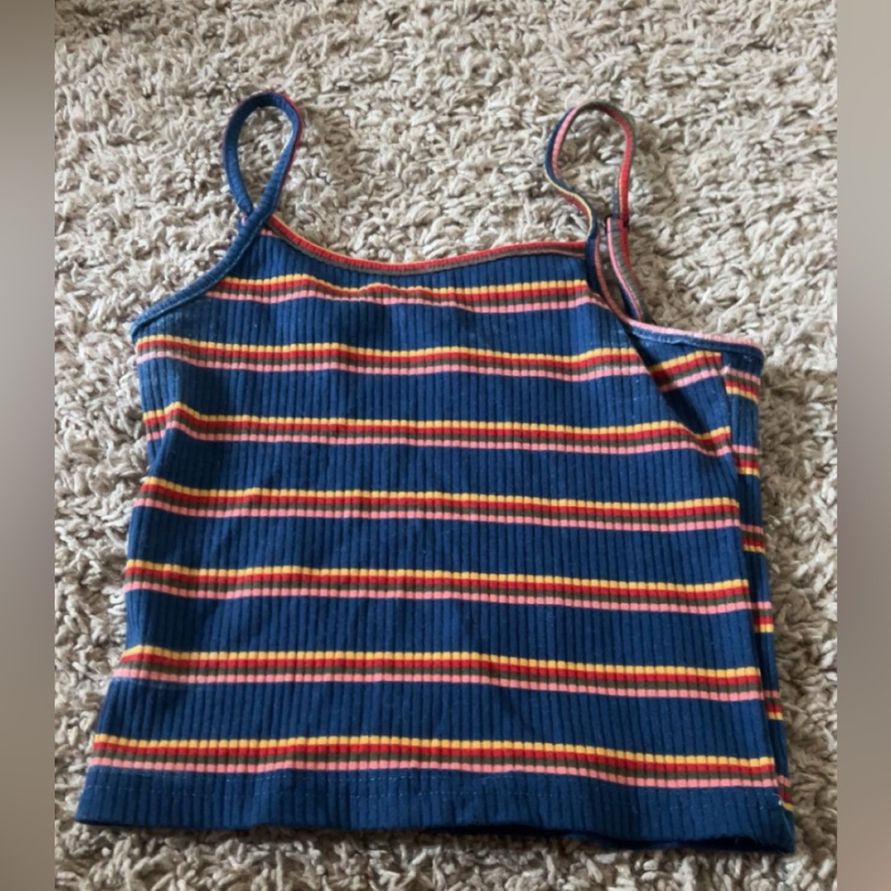 Striped tank top